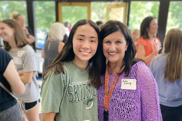 STM Class of 2020 graduate reunites with her 5th grade teacher